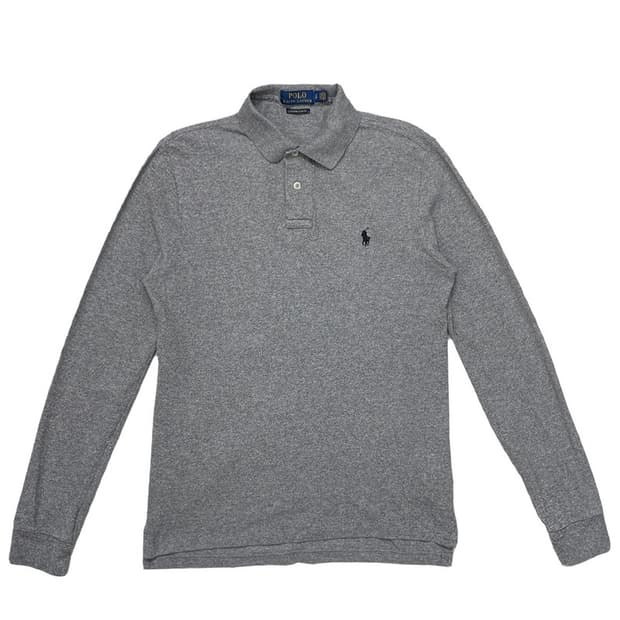 POLO BY RALPH LAUREN 폴로 긴팔 카라티 그레이 SP