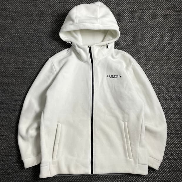 디스커버리 익스페디션 화이트 플리스 자켓o 4956