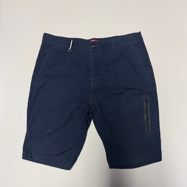 나이키 Nike 코튼 면 반바지 네이비 2XL 36.2인치