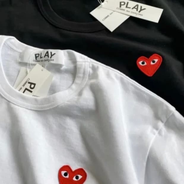 🔥[새상품/정품]🔥 꼼데가르송 남녀공용 롱슬리브 2color