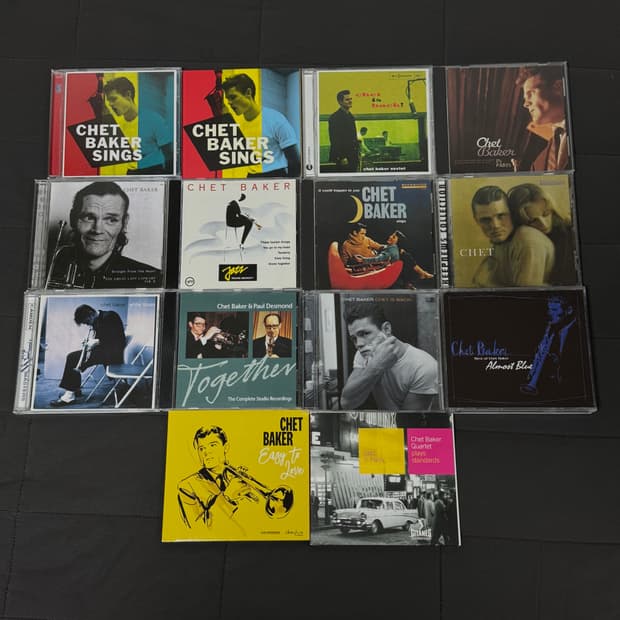 쳇 베이커 Chet Baker CD 일괄 판매합니다!