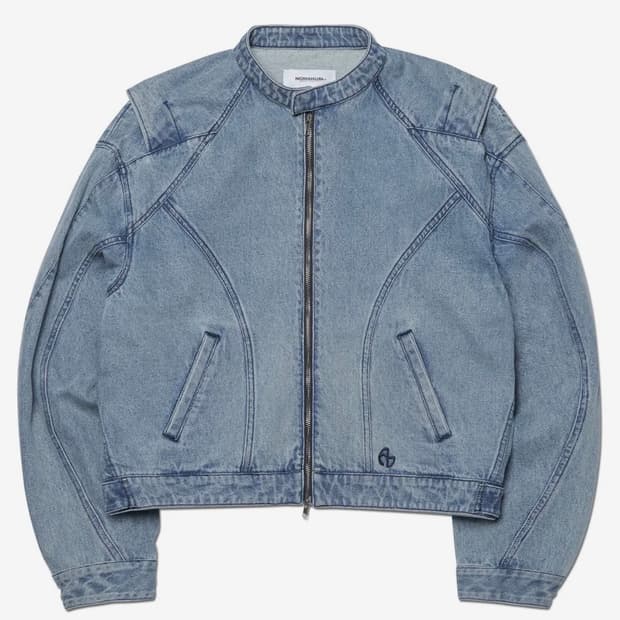 노매뉴얼 라이더 데님 자켓