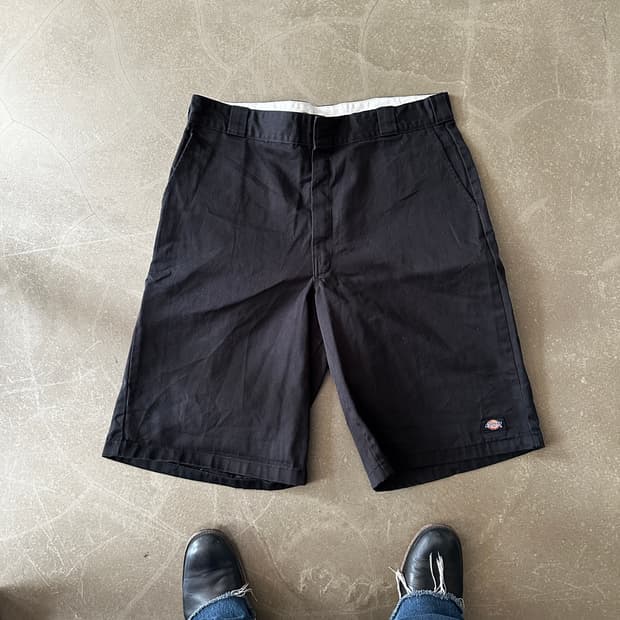 Dickies Loose Fit 워크 쇼츠 블랙