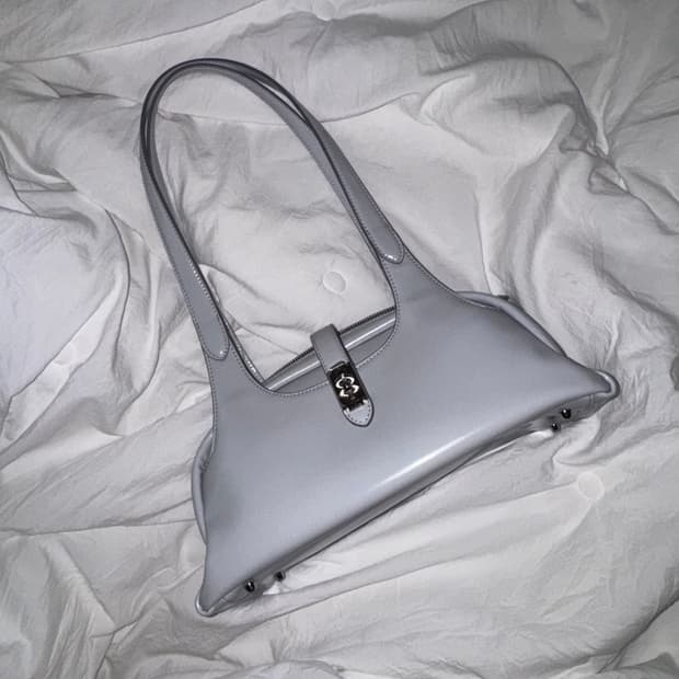 분크 토크 앙오 숄더백 스몰 퍼기그레이