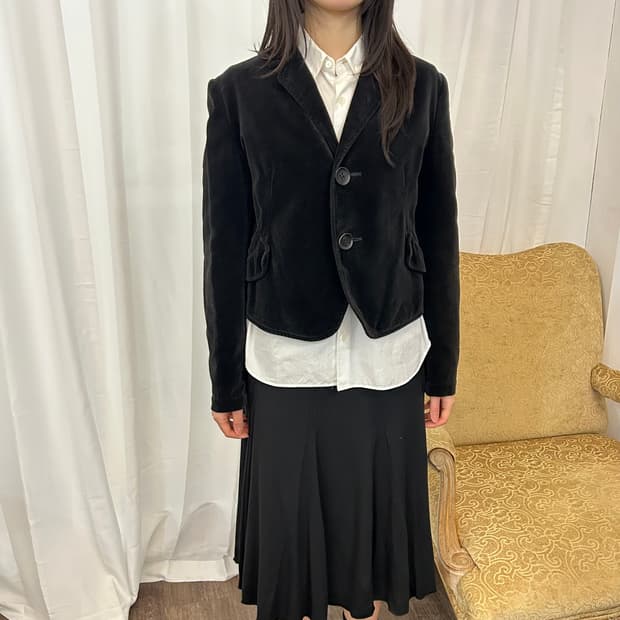 요지야마모토 Ys 벨루어 자켓