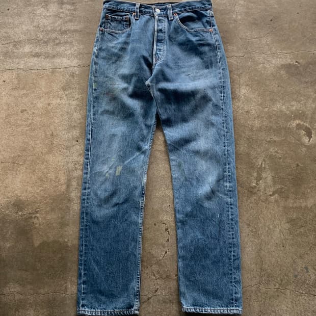 90s 리바이스 501 데님팬츠 