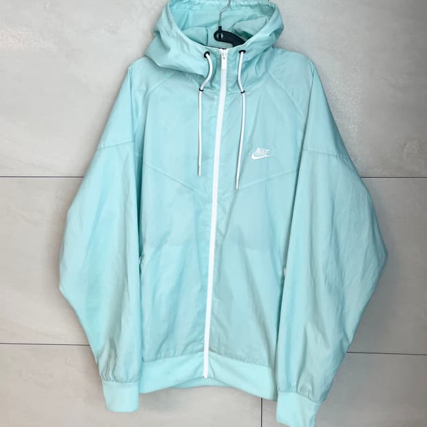 (2XL) 나이키 윈드러너 민트 바람막이