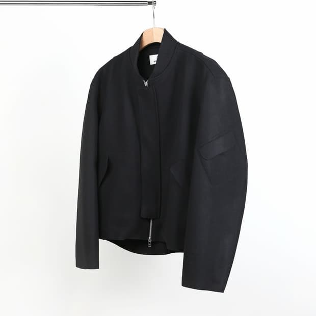 이얼즈어고 컷아웃 멜톤울 블루종 L