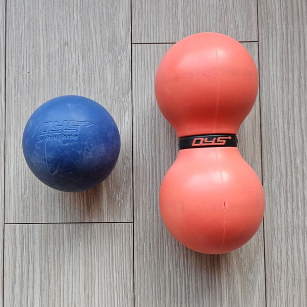 DYS 마사지볼 세트 (싱글+땅콩) 근막이완 홈트용
