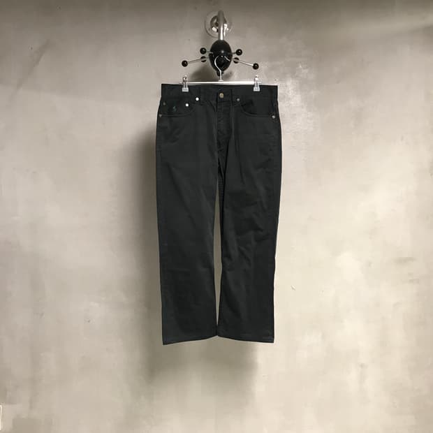 폴로 랄프로렌 코튼 팬츠 블랙 32/32 
