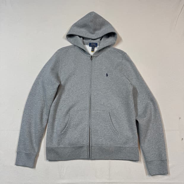 여L) 폴로 랄프로렌 그레이 후드 집업 신형 큐알탭