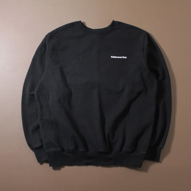 Thisisneverthat 디네뎃 블랙 맨투맨