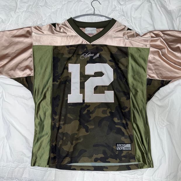2000 Football T-Shirts (Coral-Camo)