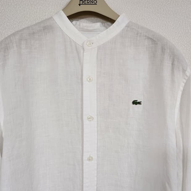 라코스테 헨리넥린넨셔츠 (M