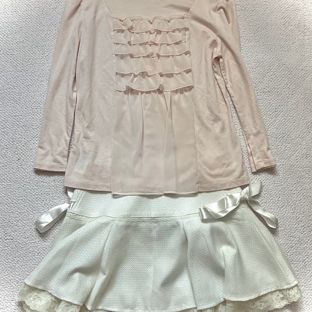 히메갸루 라떼갸루 일브 빈티지 코디세트 