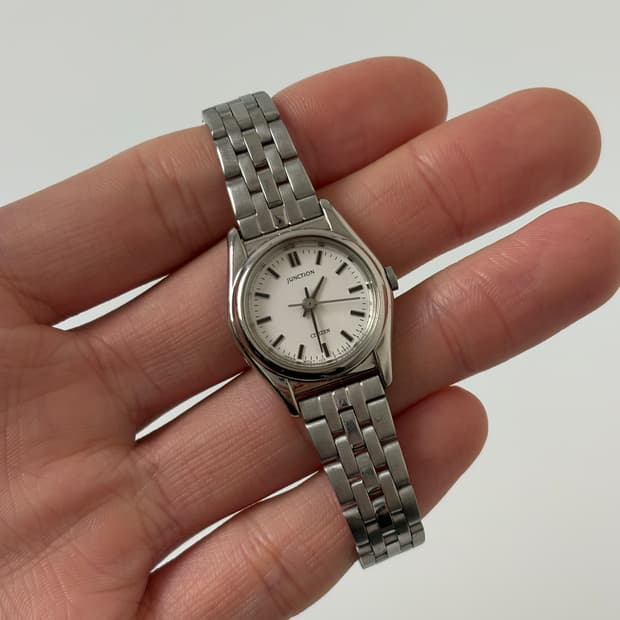 1990s Junction Silver Ladies Quartz