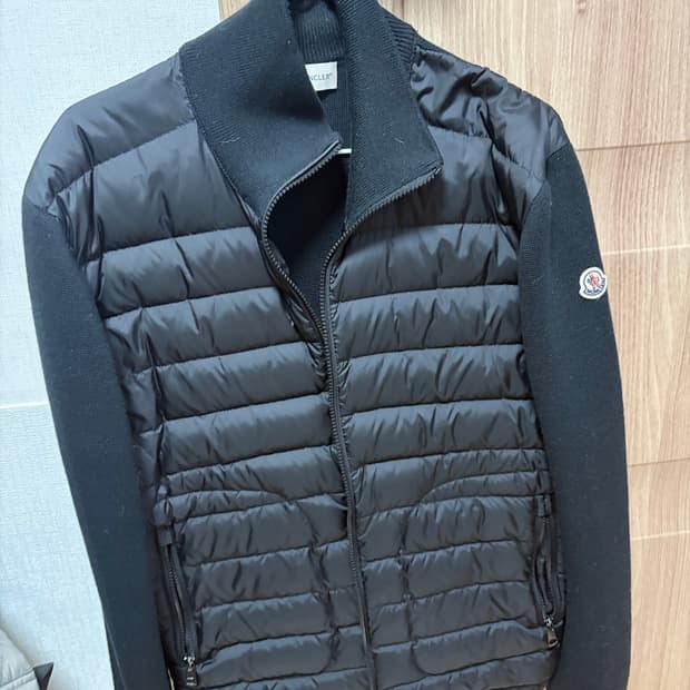 몽클레어 니트패딩 L