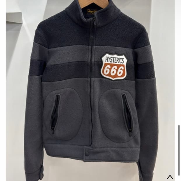 Hysteric Glamour fleece jacket