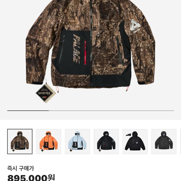 Palace Gore-Tex 3L Jacket Realtree