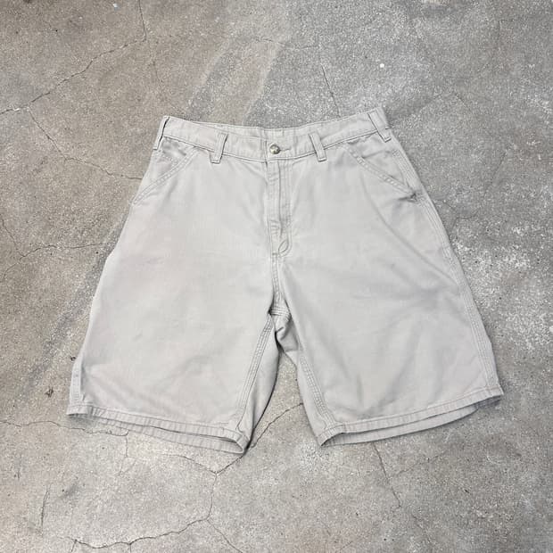 칼하트 카펜터 워크 숏 B283 TAN