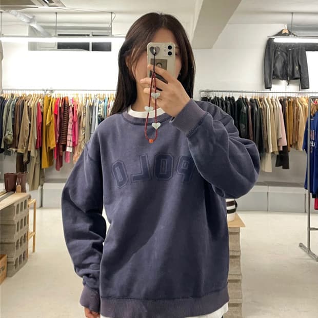 POLO ralph lauren sun faded sweat shirts