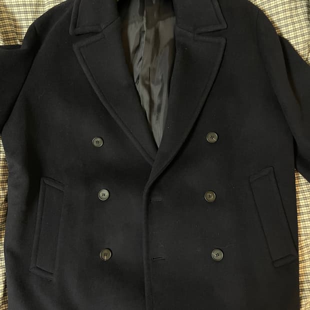 무신사 스탠다드 캐시미어 블렌드 오버사이즈 더블코트