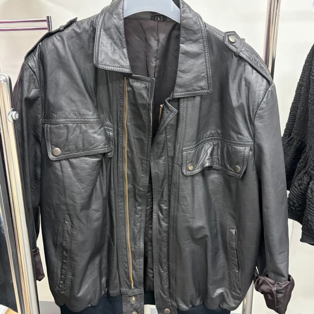 일본빈티지 레더자켓