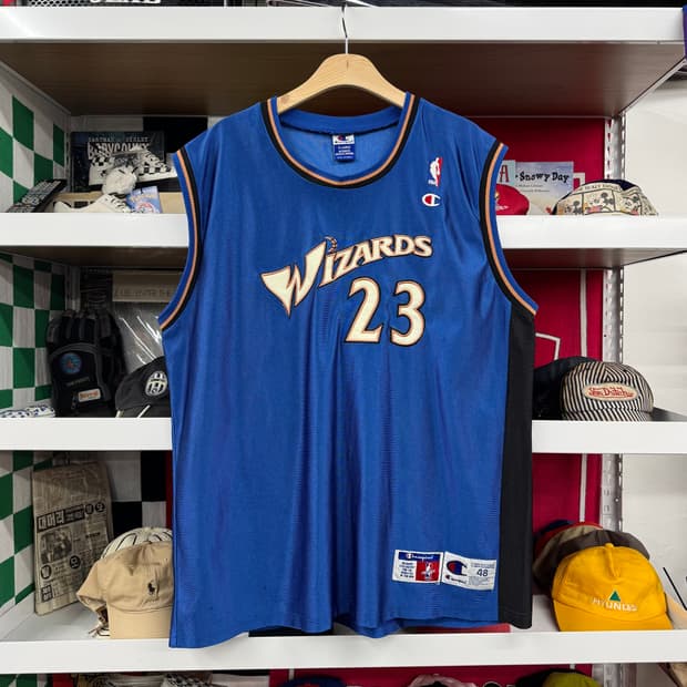 챔피온 NBA 워싱턴 위저드 마이클조던 져지 (2XL) 