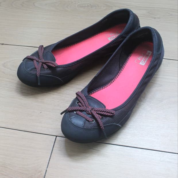 FILA vintage lace-up flat shoes