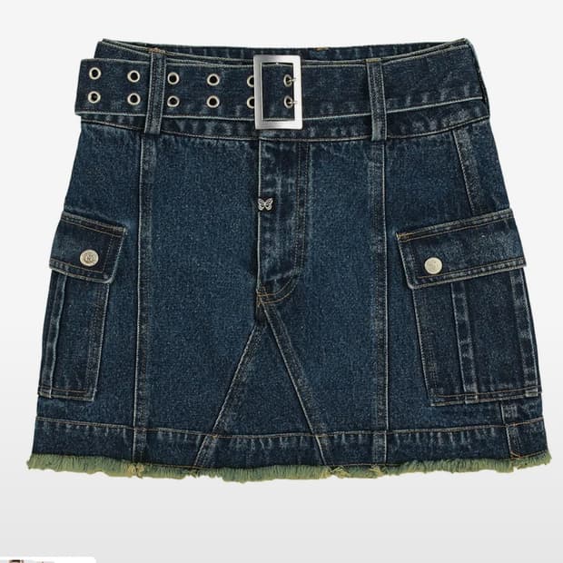 팬시클럽 청치마 s 상태 아주좋음