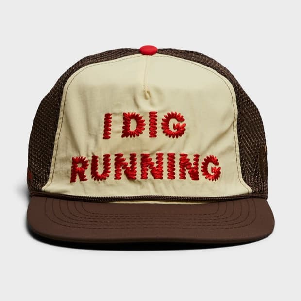 알렉스 조노 아이 디그 러닝 트러커 햇 OG 브라운