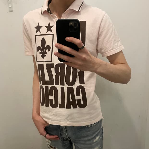quash pink collar t-shirts