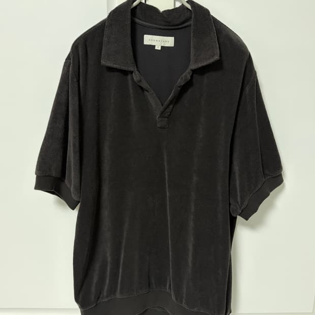 Brownyard 브라운야드 테리 폴로셔츠 차콜 4size