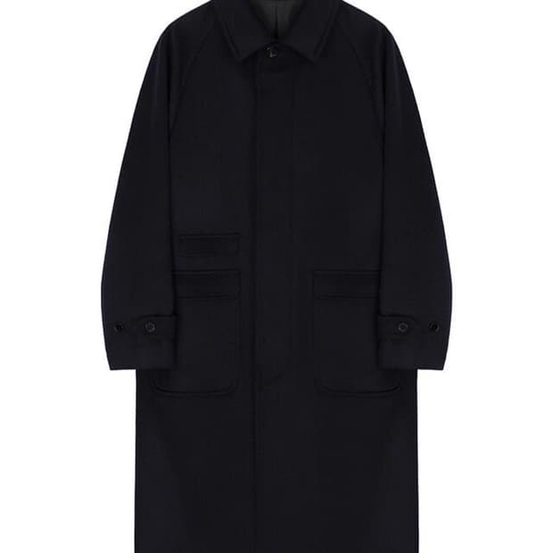 아트이프액츠 발마칸 코트 딥네이비