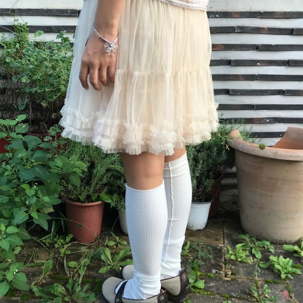 Vintage frill skirt