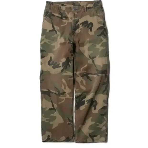 (구매) 더뤡코즈 카모 팬츠 2사이즈 삽니다