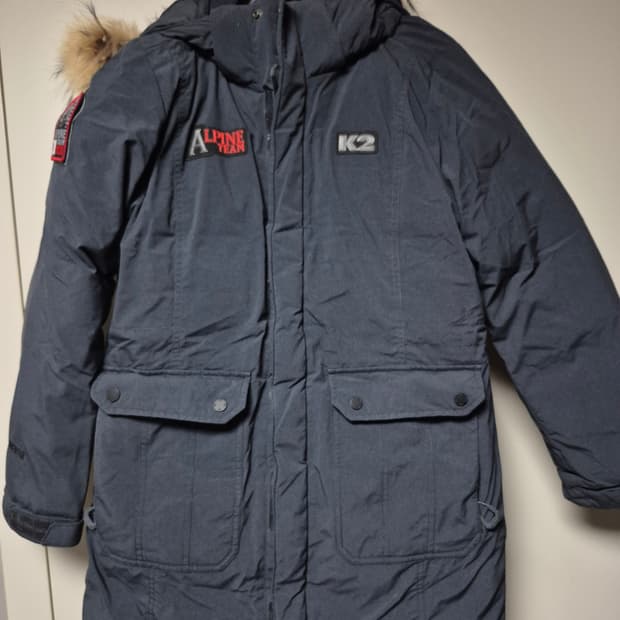 k2 정품 알파인 구스패딩 여성 90사이즈 팝니다