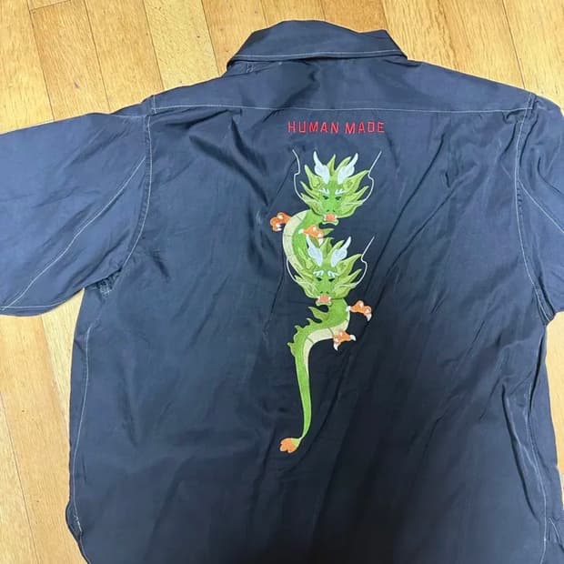 [2XL/1회착] 휴먼메이드 드래곤 반팔 셔츠