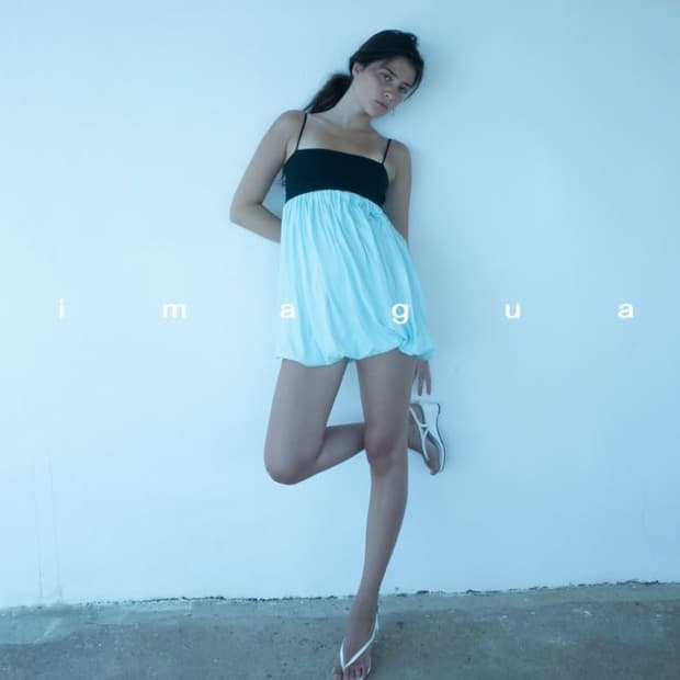 [M]기마구아스 Selina 미니 드레스/블루