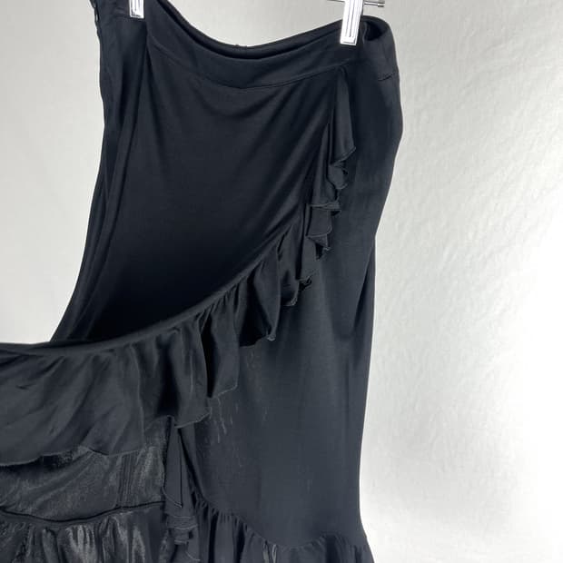 BLUMARINE 셔링 미디 스커트