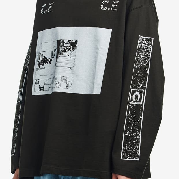 카브엠트 CGCEGC 헤비 긴팔 티셔츠 블랙
