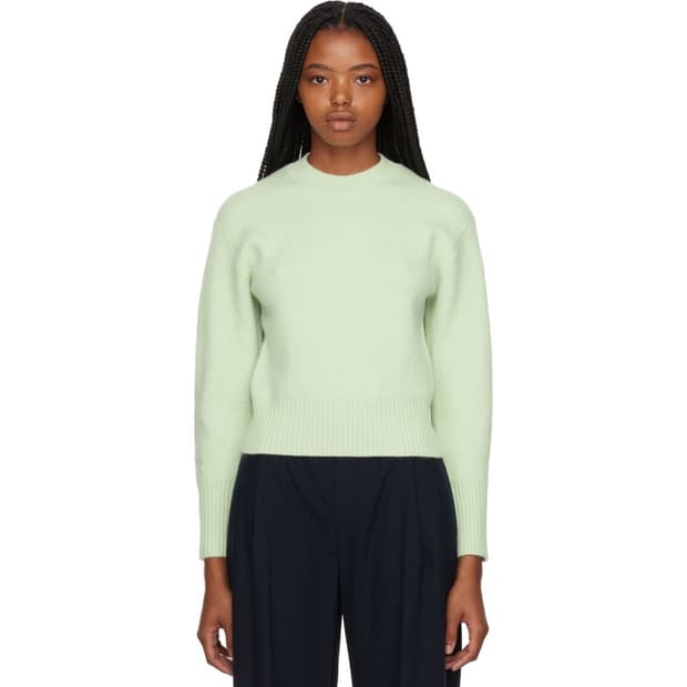 빈스Vince  캐시미어 블렌드 크루넥 니트 XS사이즈