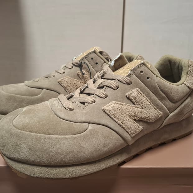 285 뉴발란스 스톤아일랜드 574 고스트 다크 베이지