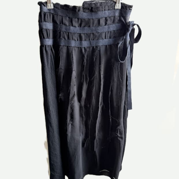 꼼데 가르송 트리콧 롱스커트