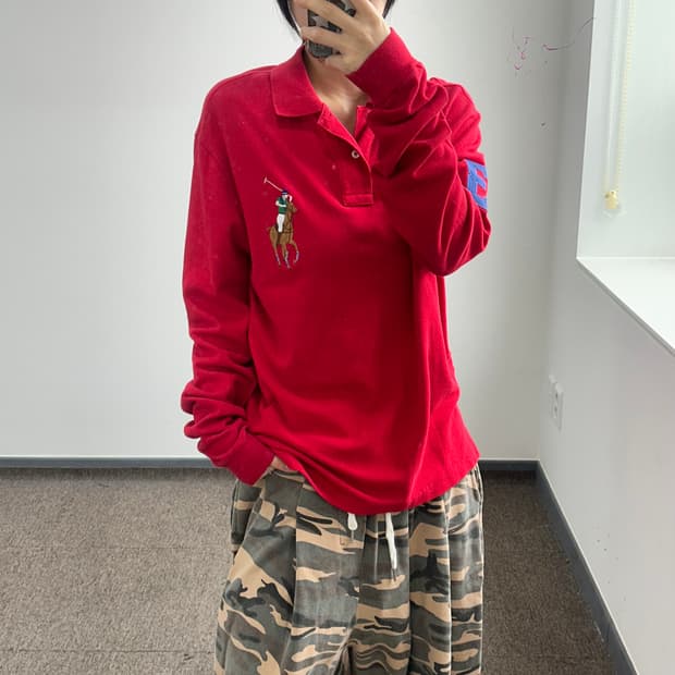 Polo 폴로 빅 멀티포니 레드 카라티