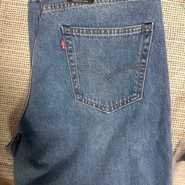 리바이스568 루즈 스트레이트 34 새상품