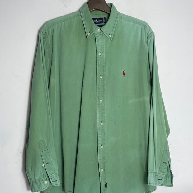 폴로 랄프로렌 그린 셔츠 