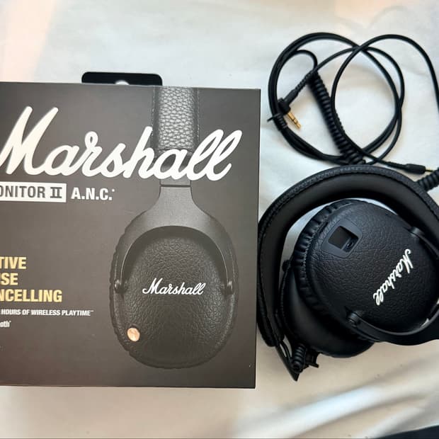 마샬 모니터2 미사용 Marshall Monitor II 블랙