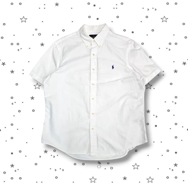 L POLO 폴로 랄프로렌 클래식 핏 옥스포드 반팔 셔츠