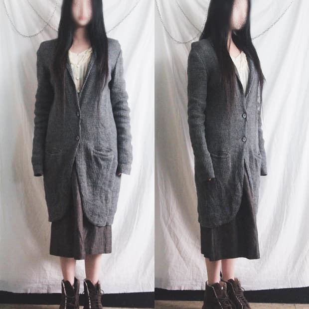 트랜짓 아방가르드 아티저널 스모킹코트